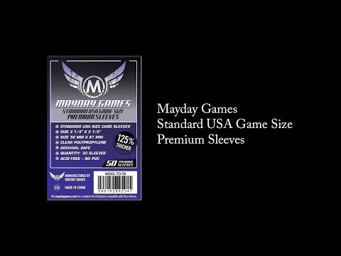 Mayday Games - Premium USA Size Sleeves