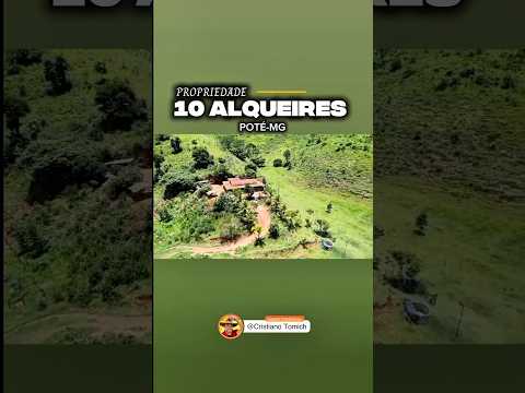 EXCELENTE PROPRIEDADE 10 ALQUEIRES POTÉ-MG R$ 2 MILHÕES #fazenda #pecuarista #gado #agro #minas