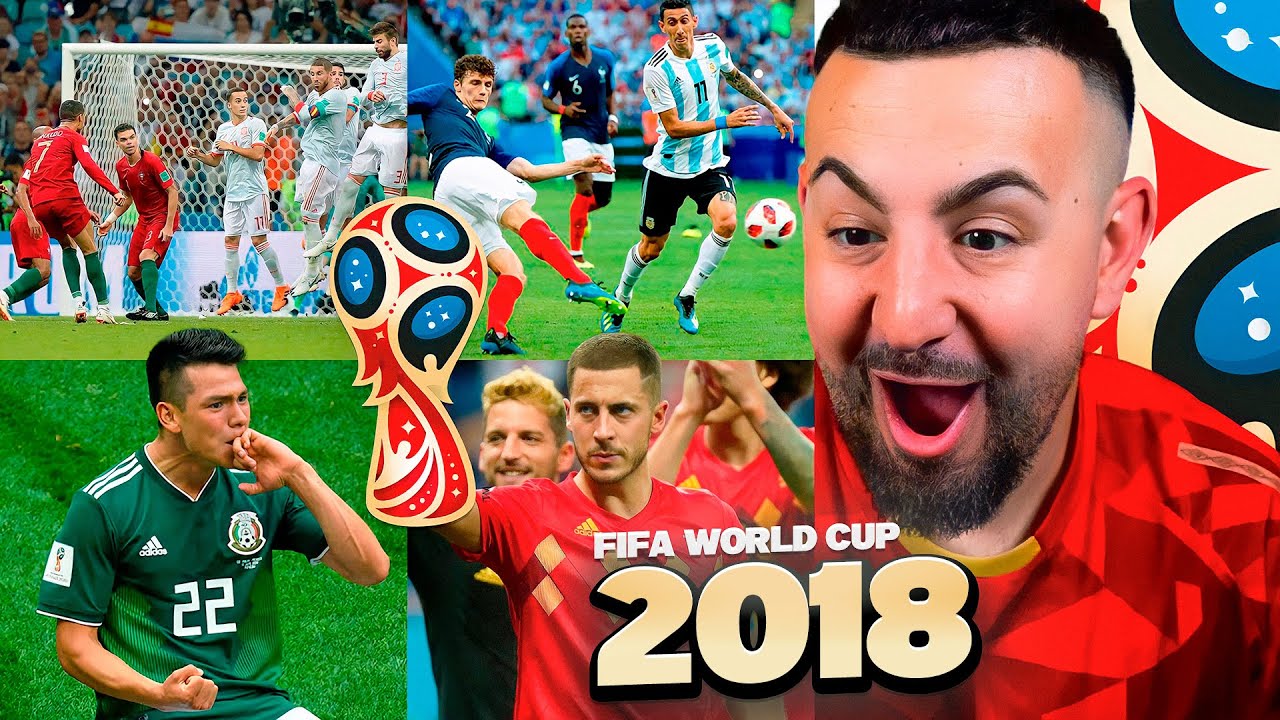 PAPI GAVI REACCIONA A TODOS LOS GOLES DEL MUNDIAL DE RUSIA 2018