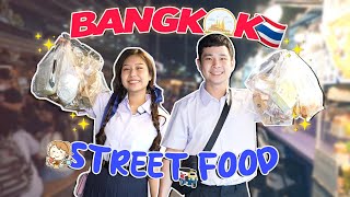 Download lagu BANGKOK STREET FOOD! COSPLAYING AS A THAI HIGH SCHOOL STUDENT WITH HUSBAND FT. JESS NO LIMIT mp3
