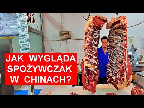 Chiny: Zakupy w Chinach, sklep spożywczy w Pekinie