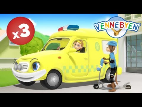 Vennebyen - Apa, Ted og Elfie på redningsoppdrag 🚨🚨