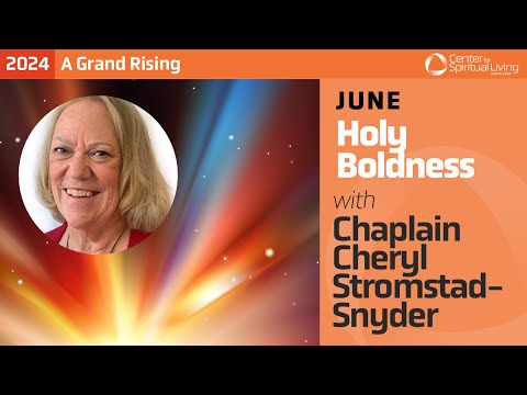 Holy Boldness with Chaplain Cheryl Stromstad-Snyder