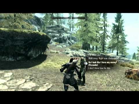 Skyrim - Random Thief Encounter