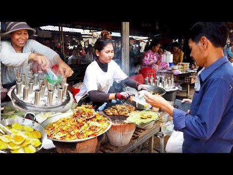 Oudong Resort On Khmer New Year Part 3 - Cambodian Street Food