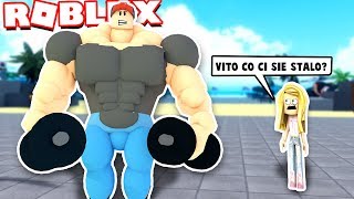 OD CHUDZIELCA DO MIĘŚNIAKA W ROBLOX! (Weight Lifting Simulator 3) | Vito i Bella