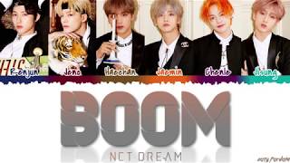 NCT DREAM (엔시티 드림) - 'BOOM' Lyrics [Color - YouTube
