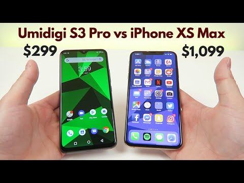 Umidigi S3 Pro vs iPhone XS Max - I can't believe how similar they are!