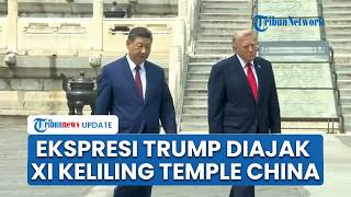Trump Irit Bicara seusai Diajak Xi Jinping Keliling Temple of Heaven Beijing: Bagus, China Itu Indah