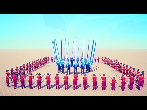 100x MUSKETEERS vs EVERY UNIT SQUARE #10 | TABS - Totally Accurate Battle Simulator