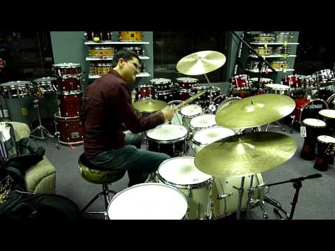 Jorge Perez-Albela Plays His Yamaha Drums - Part 4