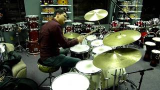 Jorge Perez-Albela Plays His Yamaha Drums - Part 4