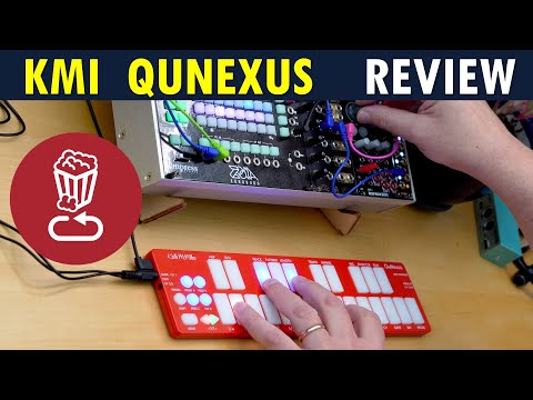 KMI QuNexus MIDI Keyboard Review // More than meets the eye: Expression, 3-track CV/MIDI arp & seq