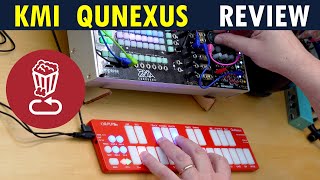 Video thumbnail for KMI QuNexus MIDI Keyboard Review // More than meets the eye: Expression, 3-track CV/MIDI arp & seq by loopop