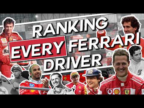 Thumbnail for All 81 Ferrari Formula 1 drivers ranked