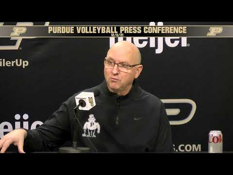 Purdue Volleyball Press Conference | December 6, 2021