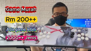 Rm200 lebih dpt 2710 Arcade Retro Games Unboxing dan Review Gaming Console Pandora Box Classic Game