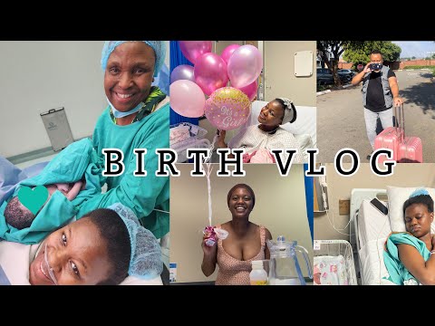 BIRTH VLOG: OUR BABY IS HERE || Unplanned positive C-Section