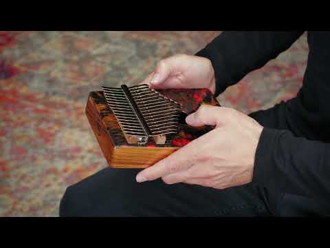 Meinl KA17LV Designer Sound Hole Kalimba Lava - Kalimba image 6