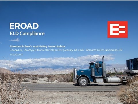 Soona Lee EROAD ELD Presentation