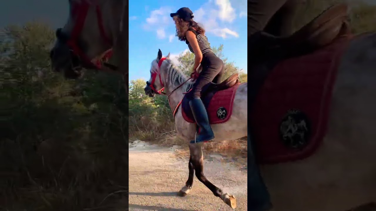 Girl Horse Speed Up 🐎🔥 | Fast Horse Riding