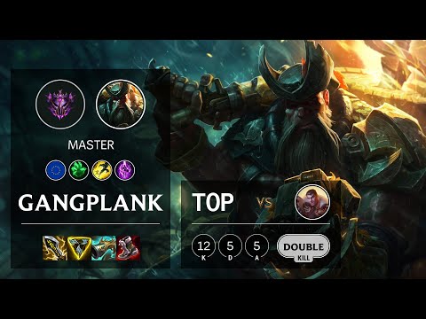 Gangplank Top vs Jayce - EUW Master Patch 11.1