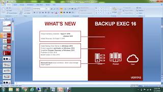 Veritas Backup Exec16- Support for Windows Server2016