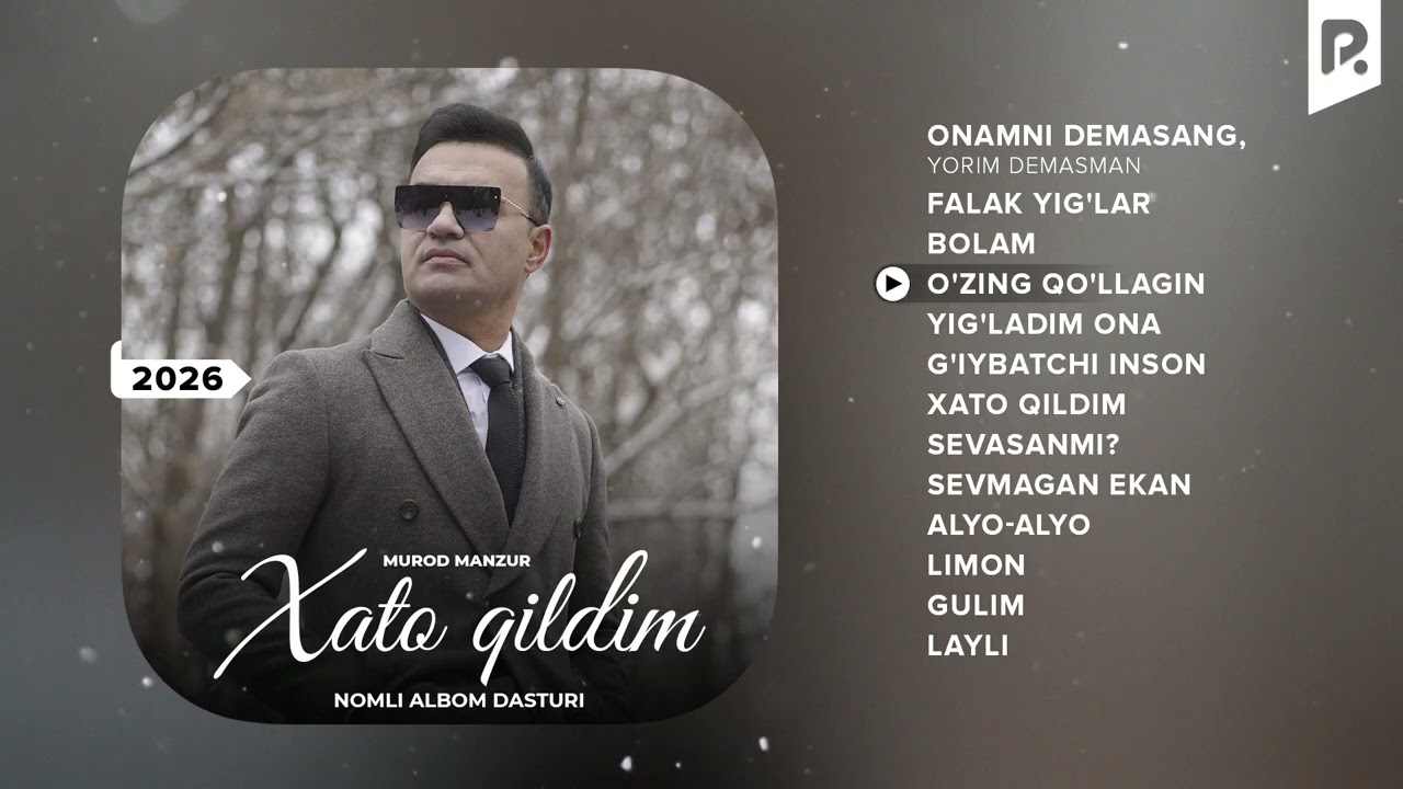 Murod Manzur - Xato qildim nomli albom dasturi 2026
