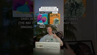 Download lagu The First Song Sang By A Computer “Daisy Bell” Vs. The Original Version It Covered #shorts mp3