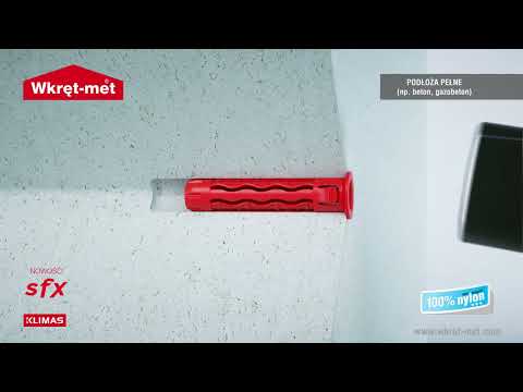 Kołki rozporowe Uniwersalne z wkrętem Klimas SFXP