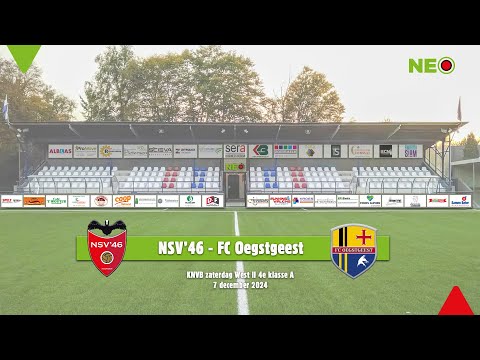 Samenvatting NSV '46 - Oegstgeest 07 12 2024