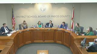 Pasco County School Board Meeting- March 17, 2026
