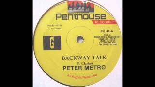Peter Metro - Backway Talk