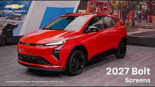 Chevrolet — Screen Display in 2027 Chevy Bolt | Chevrolet
