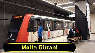 Metro Station Molla Gürani - Istanbul 🇹🇷 - Walkthrough 🚶