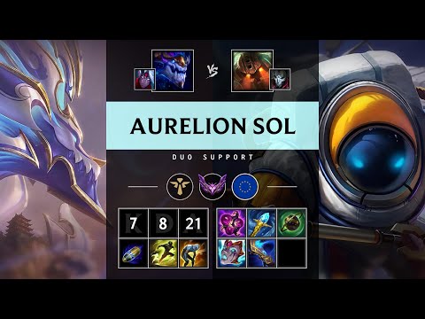 Aurelion Sol Support vs Nautilus - EUW Master Patch 25.08