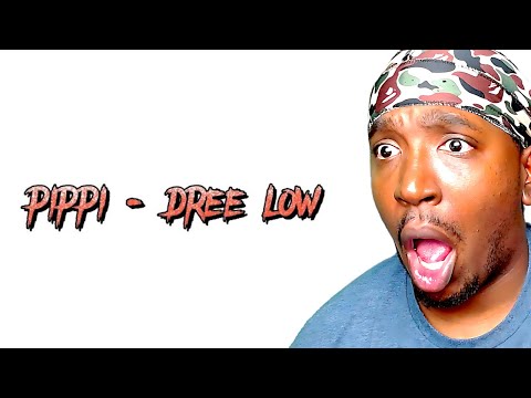 AMERICAN REACTS TO PIPPI - DREE LOW(lyric video)