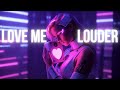 Moyjo - Love Me Louder | Turn It Up Loud 🔥 New EDM Music 2026 (Lyric Visualizer)