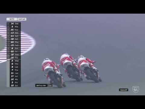 Asia Talent Cup 第1戦カタール Race1ラストラップ動画