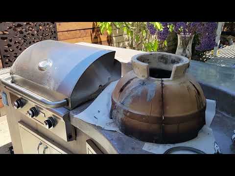How to fix Kamado grill firebox