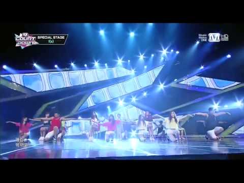 [130801] F(x) - Airplane @ Mnet M!Countdown