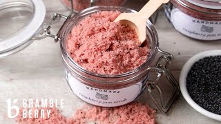 Anne-Marie Makes Raspberry Jam Salt Scrub | Bramble Berry