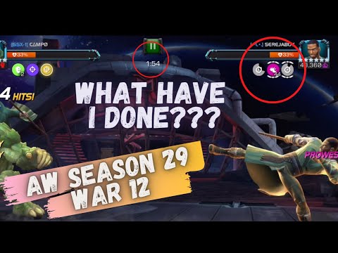 Last War of Season 29, SSx-1 vs Legion, Moleman and Falcon - Marvel Contest of Champions