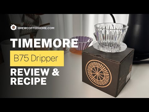 Timemore B75 Dripper Review & Recipe - My Favorite Flat-bottom Pour Over Dripper