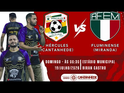 HÉRCULES DE CANTANHEDE X FLUMINENSE DE MIRANDA DO NORTE | I CAMPEONATO REGIONAL 40TÃ0 2026