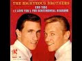 Righteous Brothers - EBB TIDE (Perry Botkin, Jr.)  (1965)