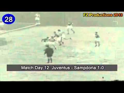 Gran goal di Sivori contro la Sampdoria