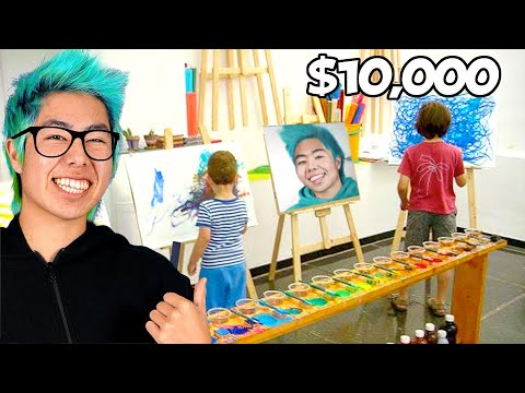 First To Finish Art School Wins $10,000 Challenge! | ZHC Crafts