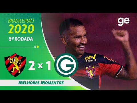 SPORT 2 X 1 GOIÁS | MELHORES MOMENTOS | 8ª RODADA BRASILEIRÃO 2020 | ge.globo