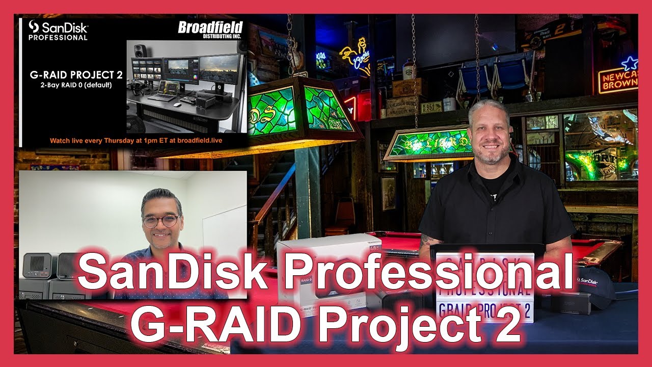 Introducing the SanDisk Professional G-RAID Project 2